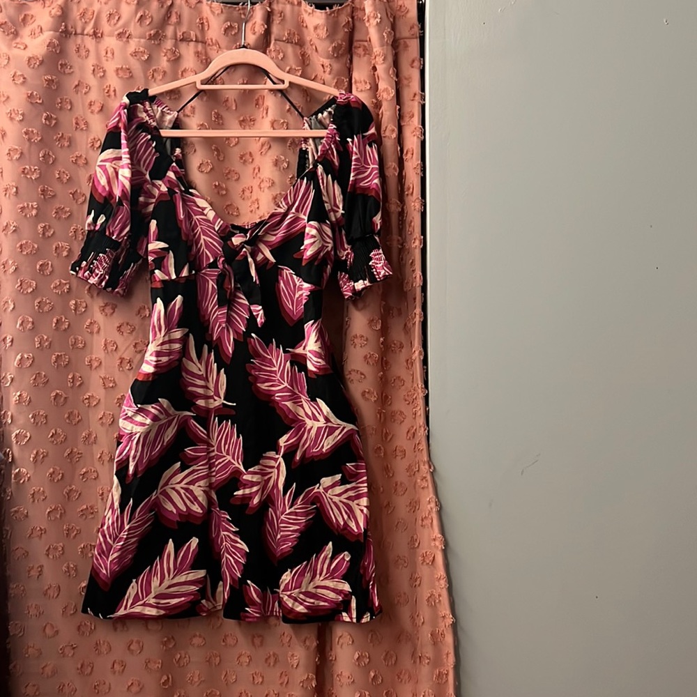 Ruffled short sleeved Dress